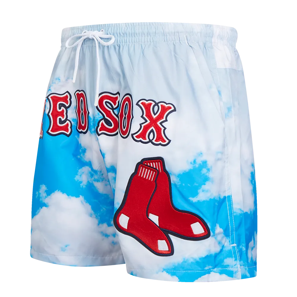 MLB BOSTON RED SOX AOP MEN'S MARS WOVEN SHORT (CLOUDS)