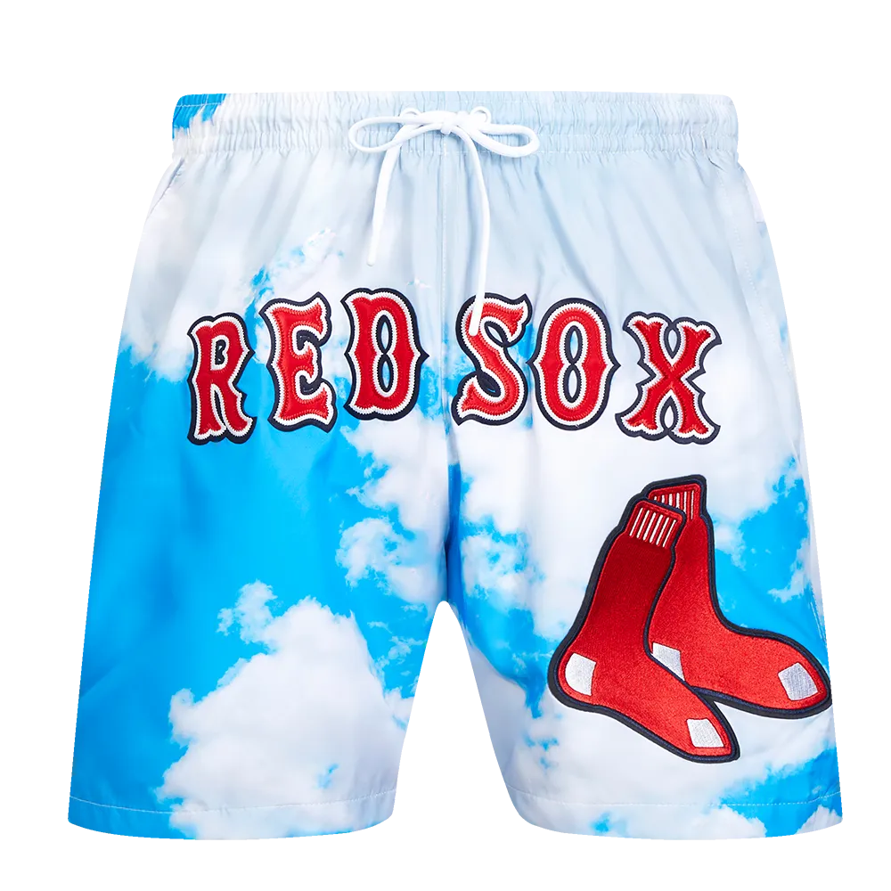 MLB BOSTON RED SOX AOP MEN'S MARS WOVEN SHORT (CLOUDS)