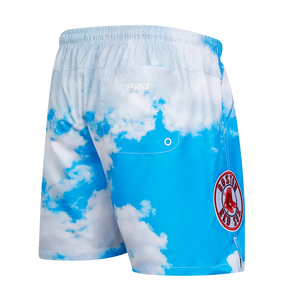 MLB BOSTON RED SOX AOP MEN'S MARS WOVEN SHORT (CLOUDS)