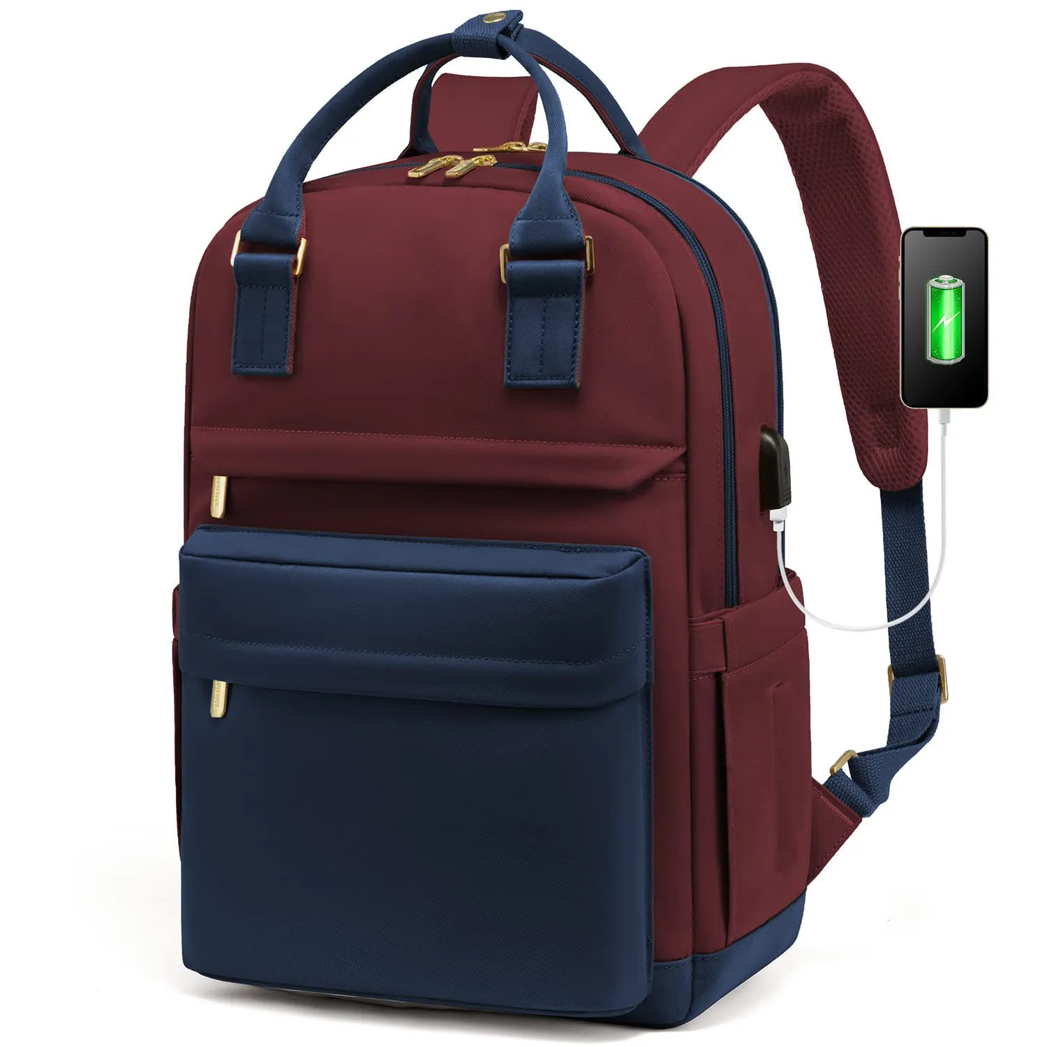 Multifunctional Travel Backpacks Large Capacity USB Laptop Backpack