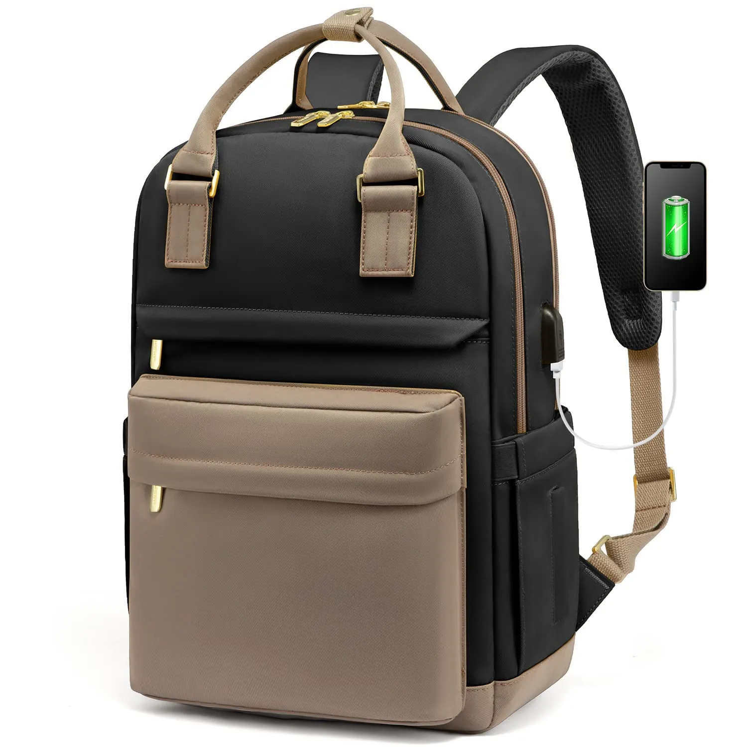 Multifunctional Travel Backpacks Large Capacity USB Laptop Backpack