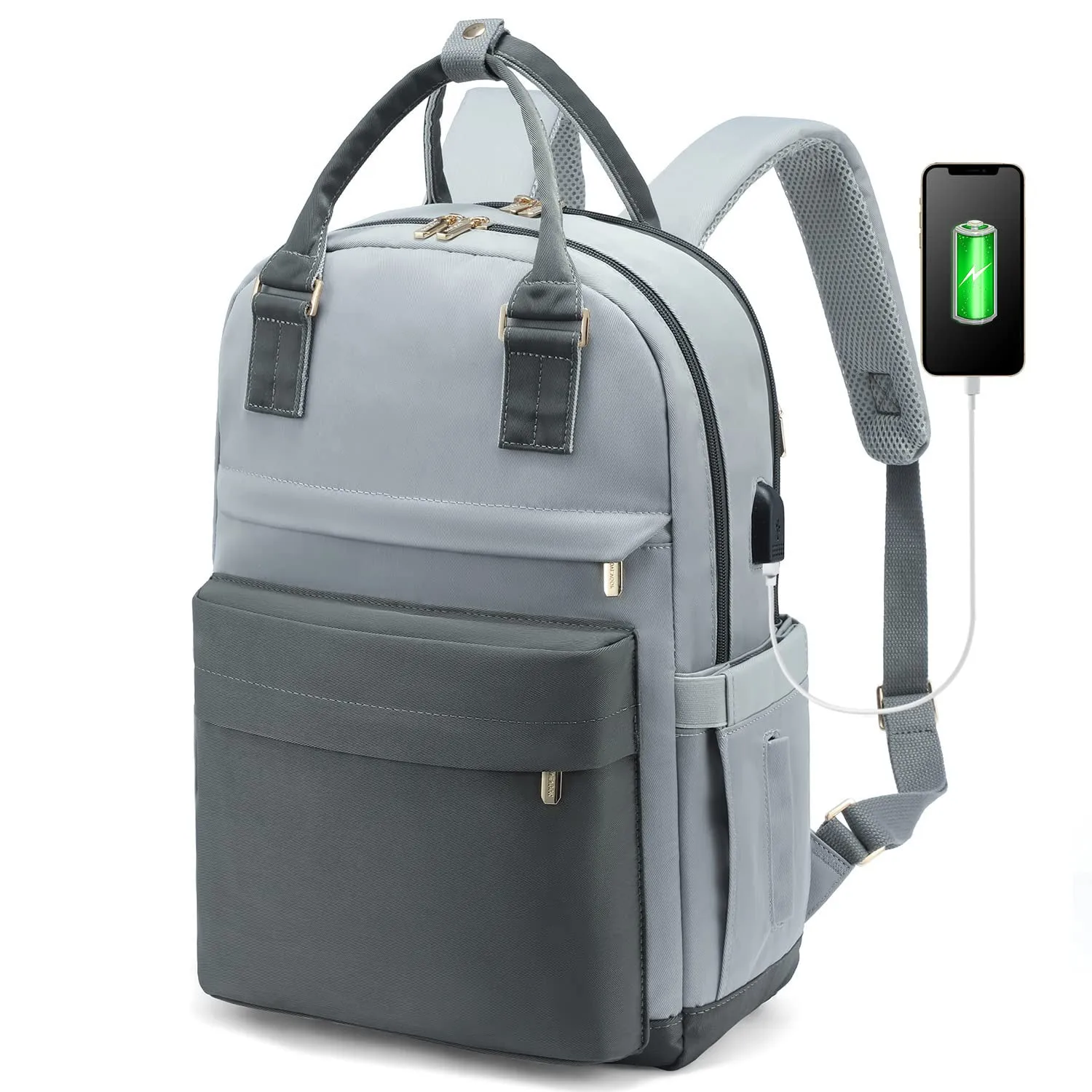 Multifunctional Travel Backpacks Large Capacity USB Laptop Backpack