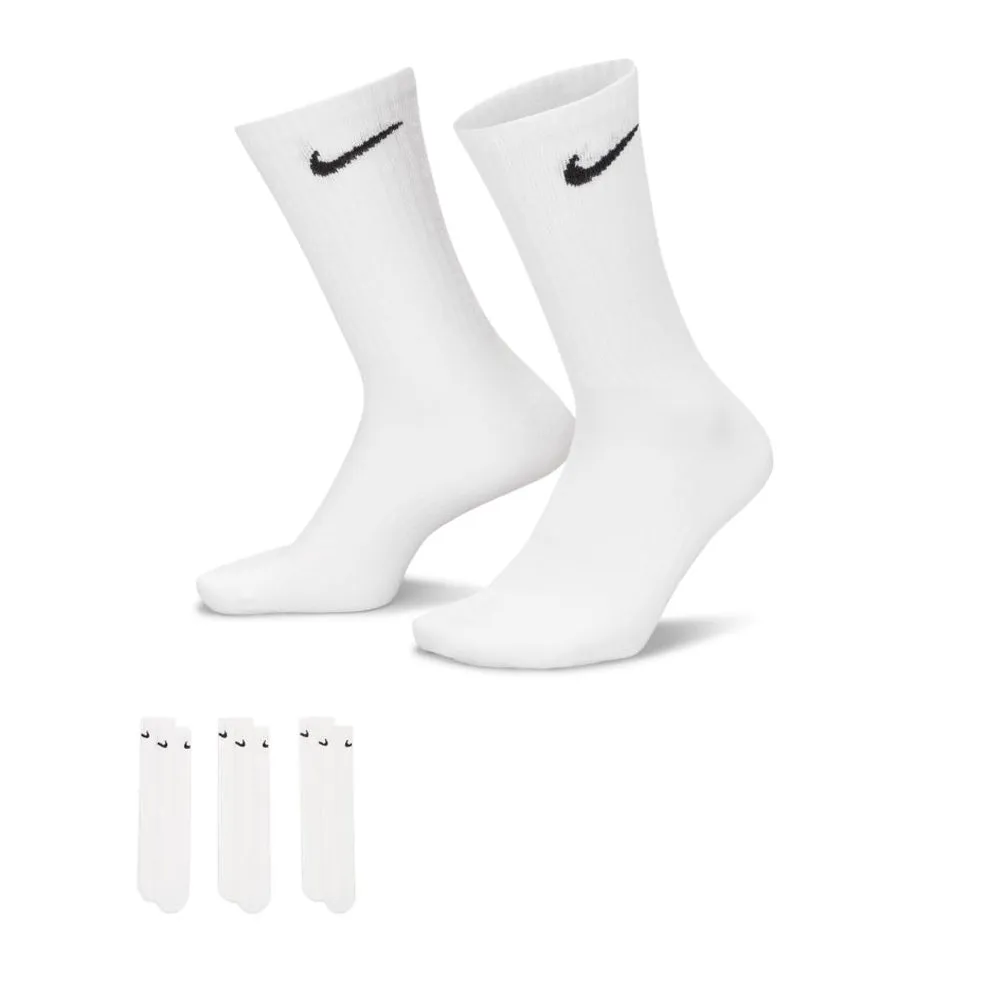 Nike Men's Everyday Lightweight Training Crew Socks (3 Pairs)