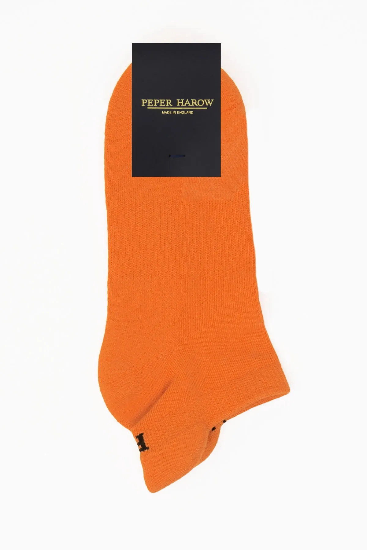 Organic Men's Trainer Sport Socks - Orange