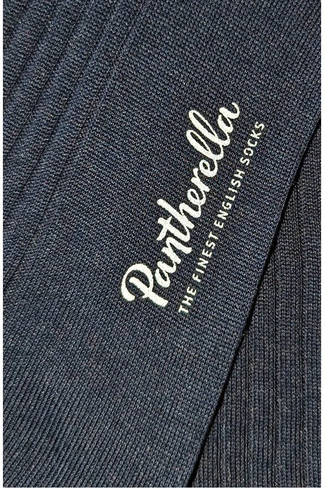 Pantherella - Danvers Navy Cotton English Made - Socks