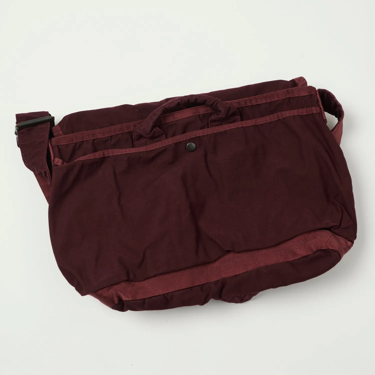 Porter-Yoshida & Co. Medium Crag Messenger Bag - Burgundy