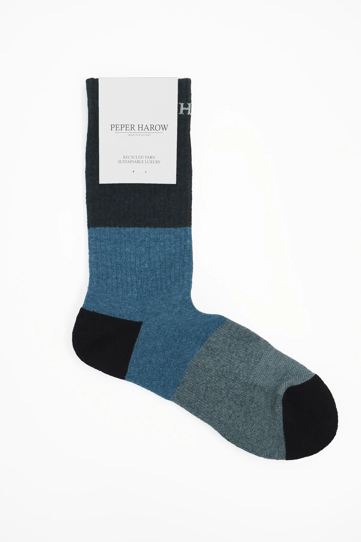 Recycled Men's Sport Socks - Navy