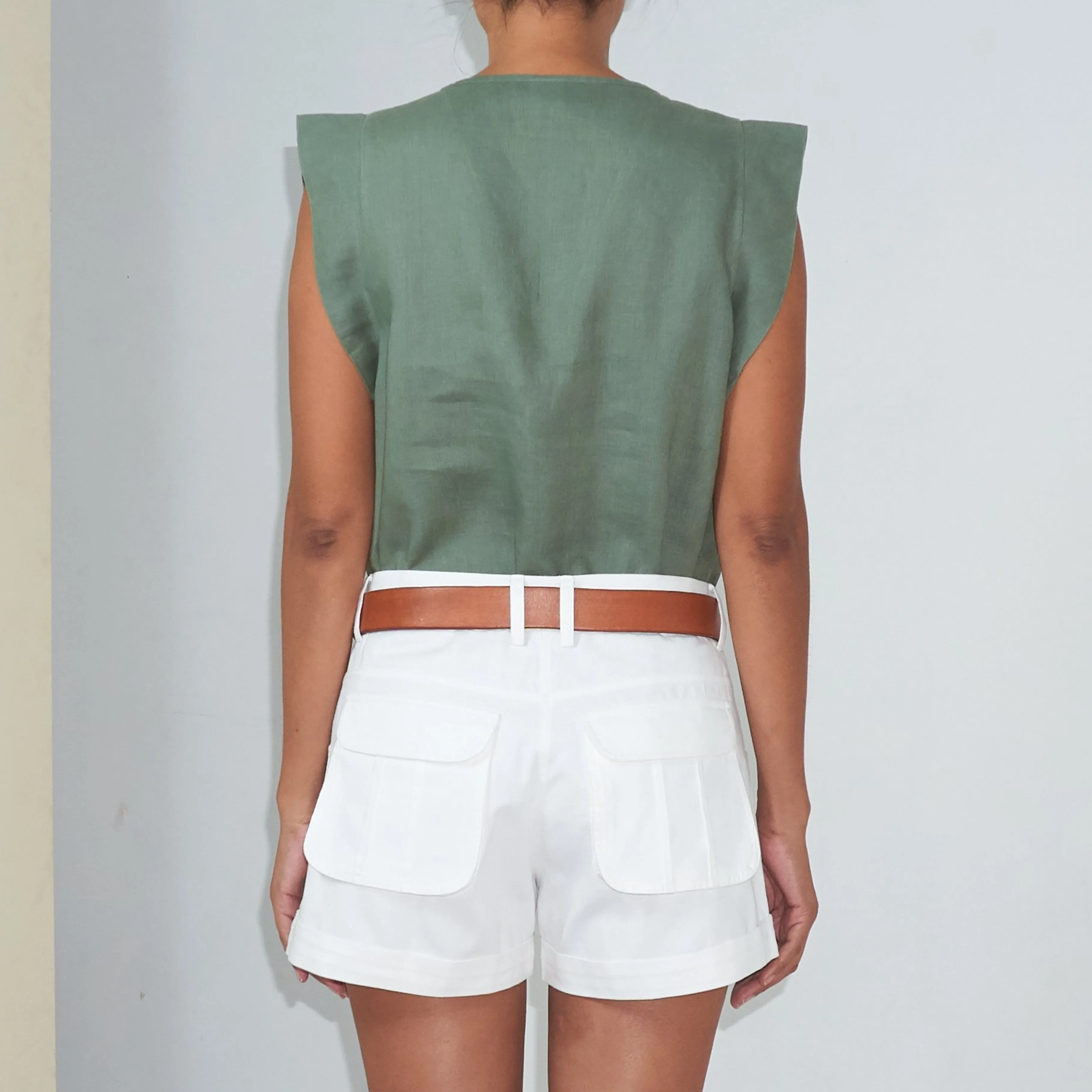 RIVER SHORTS - Cotton Twill | Off White