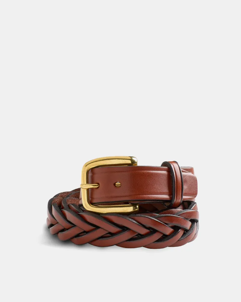 Woven Belt Brown