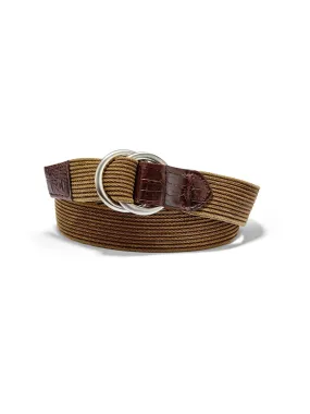 Woven O Ring Belt